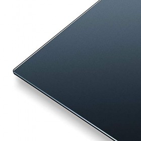 Beurer GS 39 Pèse-personne en verre avec fonction vocale, plateau de pesée extra large, quatre emplacements de mémoire