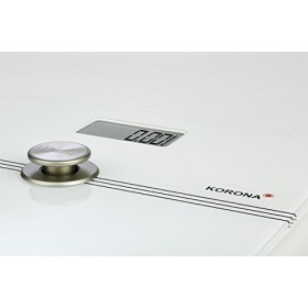 Korona 73160 Pèse-personne numérique Mona | pèse-personne en verre | capacité de 200 kg | graduation de 100 grammes