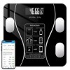 Body fat Scale Bluetooth, Smart Digital Weight bathroom Scale balance intelligente BMI Calibration automatique, moniteur de c