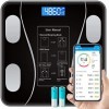 Retoo Balance de graisse corporelle Bluetooth - Balance intelligente intelligente Bluetooth - Balance numérique IMC avec appl