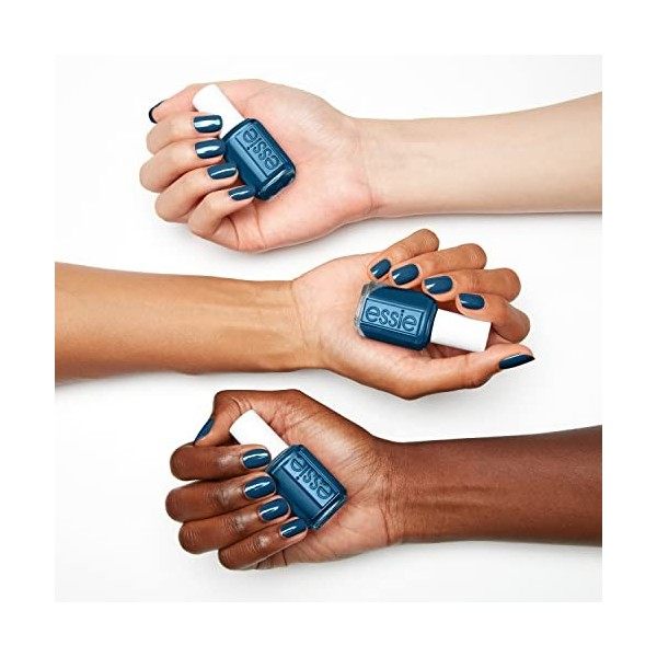 ESSIE Vernis à ongles finition opaque et brillante pour ongles colorés n°812 feelin amped - Bleu - 1 x 13,5 ml