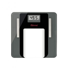 GIRMI BP75 Balance composition corporelle "Real Fit", 100 g/180 kg, avec application, verre trempé