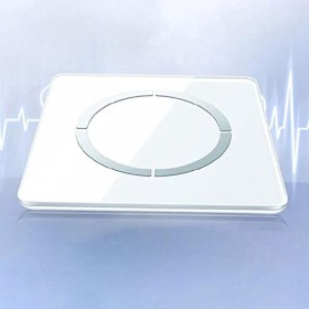 Safysoo Échelle de Graisse corporelle Intelligente Scale corporelle Mesure précise Balance de pesée avec IMC/BMR/FFM/Mesure d