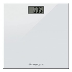 Rowenta BS1131 pèse-personne avec plateau en verre Classic 2, blanc