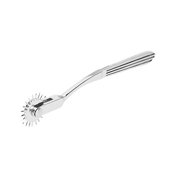 Wartenberg Neuro Pinwheel, Confortable à Tenir 22 Embouts Métalliques Neuro Pinwheel Ventilateur Portable pour Examen Neurolo