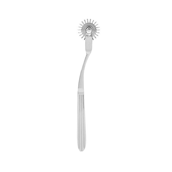 Wartenberg Neuro Pinwheel, Confortable à Tenir 22 Embouts Métalliques Neuro Pinwheel Ventilateur Portable pour Examen Neurolo