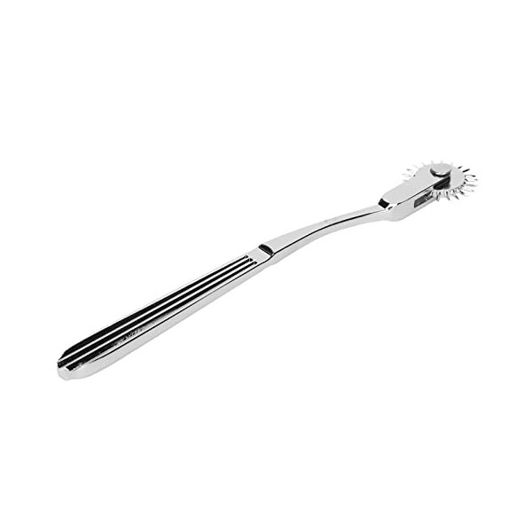 Wartenberg Neuro Pinwheel, Zine Alloy Neurological Pinwheel Rolling Fan 22 Pointes en Métal Médical pour les Tests de sensibi