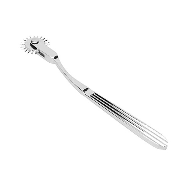 Wartenberg Pinwheel, Neuro Pinwheel 22 Pointes Métalliques Zine Alliage Médical pour Tester la Sensibilité Nerveuse