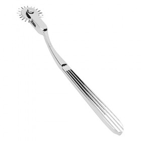 Moulinet Neurologique, Confortable à Tenir Ventilateur Compact à Roues en Alliage Zine Wartenberg Moulinet Neuro 22 Pointes M