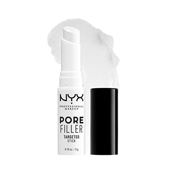 NYX Professional Makeup Base de Teint Lissante en Stick, Infusée en Vitamine E, Pore Filler, Transparente