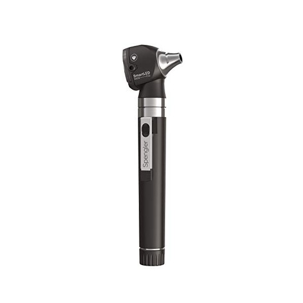 SPENGLER Smartled 5500, Otoscope Pédiatrique de Diagnostic Médical, Technologie LED et Fibre Optique, Ultra-Lumineux, Rendu d