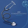 AIESI® Stéthoscope Pédiatrique Professionnel à deux têtes en noir DOCTOR BABY SCOPE, Garantie 24 mois