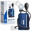 AIESI® Sphygmomanomètre Manuel Professionnel Anéroïde Tensiomètre classique pour les adultes avec stéthoscope PRECISION A5, G