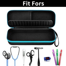 Sac de transport rigide pour stéthoscope - Comprend une poche en filet pour accessoires. Par Comecase