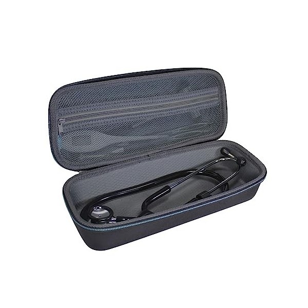 TUDIA Sacoche de transport rigide pour cardiologie et stéthoscope et accessoires dinfirmière Compatible avec 3M Classic III,