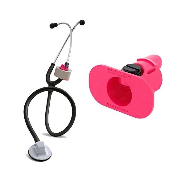 Statgear S3-hotpink Stéthoscope Tape Support – infirmières, SAMU, EMT, Rose vif