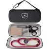 Procase Étui Antichoc pour 3M Littmann Cardiology III, Classic III, Classic II, Lightweight II S.E, Master Cardiology, avec P