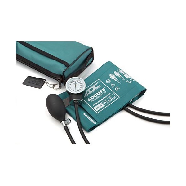 Sphygmomanomètre Anéroïde de Poche Professionnel ADC Prosphyg 768 avec Brassard de Pression Artérielle