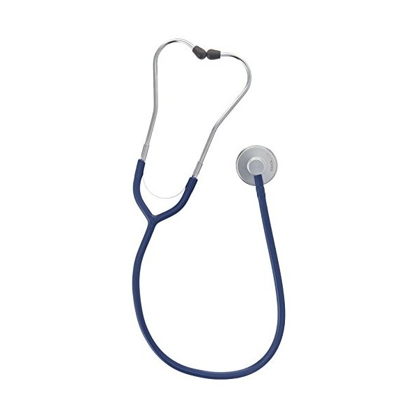 ERKA 544.00020. Stéthoscope, Erkaphon Alu avec Tube Bleu Marine