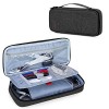 Trunab Sac Stethoscope Etui Stéthoscope Trousse Gris avec Pochette Intérieur, Compatible avec 3M Littmann/MDF/ADC et Autres A