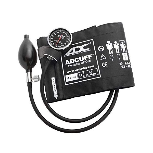 Sphygmomanomètre Anéroïde de Poche Professionnel Premium Adc Diagnostix 720