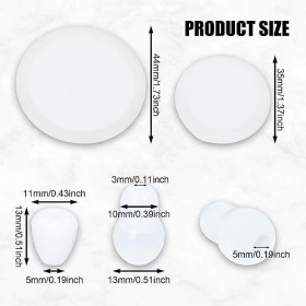 AMIJOUX Pièces de Rechange pour Stéthoscope, Diaphragme de Remplacement Adulte et Pédiatrique, Accessoires pour Stéthoscope S