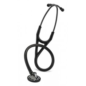 3M Littmann Stéthoscope Master Cardiology 2176 Noir - Smoke Edition + GIMA ÉTUI CLASSIC pour stéthoscope - noir.