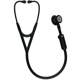 3M Littmann CORE Digital Stéthoscope Numérique 3M Littmann CORE, Tubulure Noire, Black Edition, 69 cm, 8490 + GIMA ÉTUI CLASS
