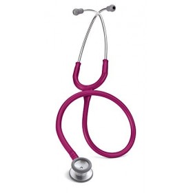 3M Littmann Stéthoscope Classic II Pédiatrique 2122 Framboise + GIMA ÉTUI CLASSIC pour stéthoscope - Bordeaux.
