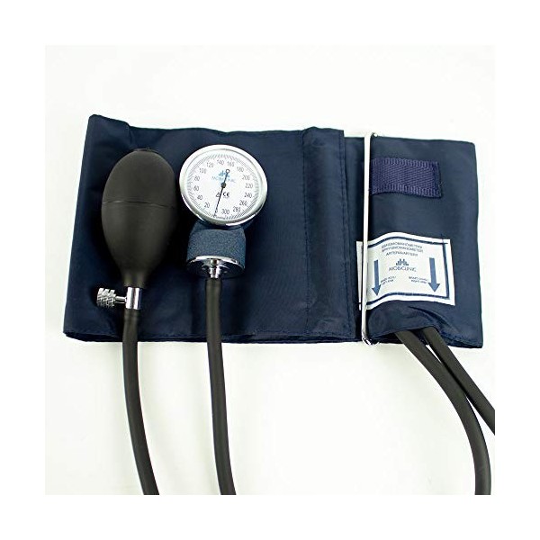 Mobiclinic, Sphygmomanomètre pour le bras anéroïde, Mod. TA-01, Marque européenne, Tensiomètre Manuel, Professionnel, Brassar