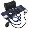 LotFancy Sphygmomanomètre Manuel avec Brassard de Tensiomètre Large pour Adultes, avec Etui à Fermeture Eclair Adapté aux Ser