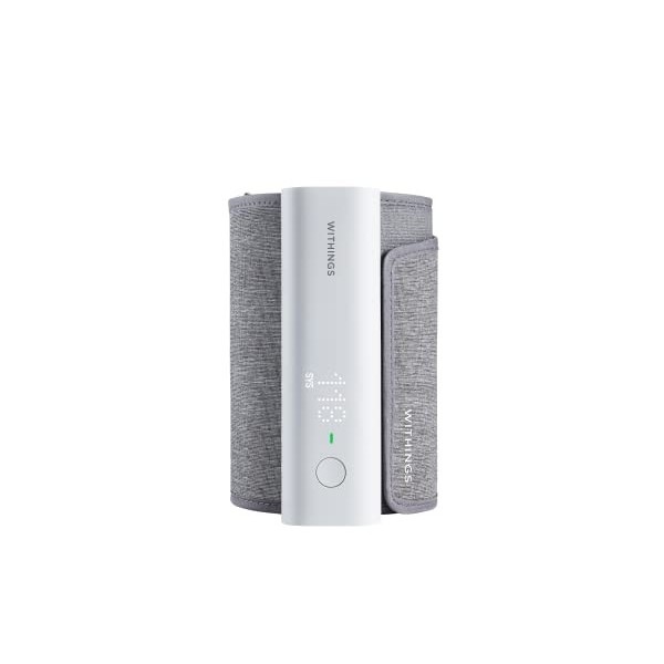 Withings BPM Connect - Tensiomètre Électronique à Bras, Tensiometre Bras, Appareil Pour Mesurer La Tension, Brassard Tensiome