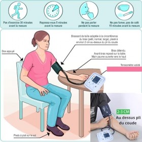 Oxymètre de doigt professionnel-tensiometre de bras-2 utilisateurs stockent 198 lectures-Mesure de SPO2-Détecteur de-rythme c