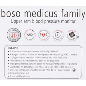 Boso Medicus Family Tensiomètre automatique bras avec brassard universel