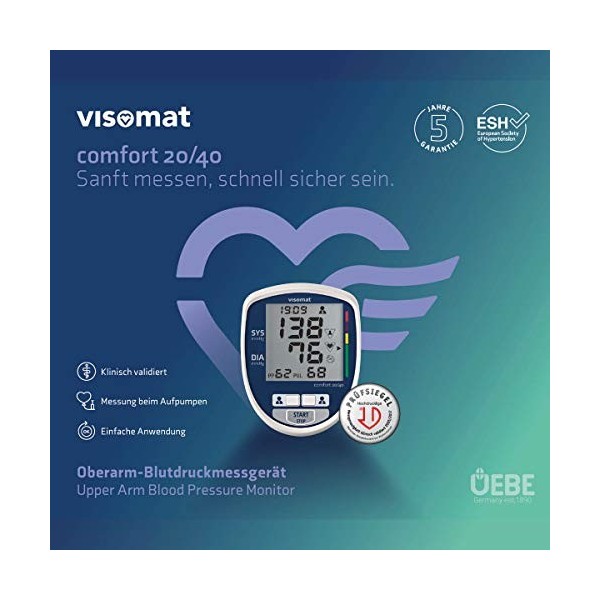 visomat 24040 comfort 20/40 - Tensiomètre brassard