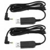 Be In Your Mind 2pcs USB Câble de Charge pour Tensiomètre Compatible avec Omron M2/ M2 Basic/ M2 Classic Câble de Chargeur US