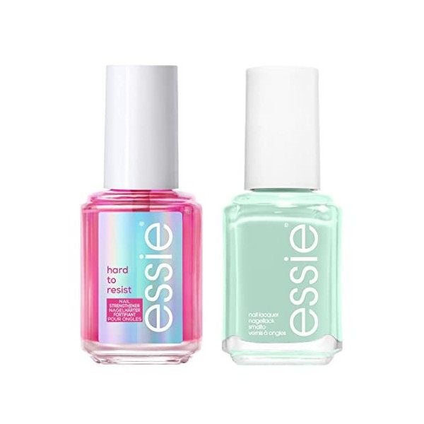 Essie - Vernis à ongles Mint Candy + Hard to Resist soin des ongles