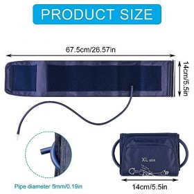 Tensiomètre Brassard De Rechange 22-52cm Brassard Tensiomètre De Remplacement Tensiomètre De Rechange Pour Les Aînés À La Mac