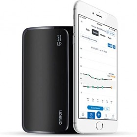 OMRON EVOLV Smart - Tensiomètre tout-en-un sans fil avec connectivité Bluetooth, compatible avec les smartphones