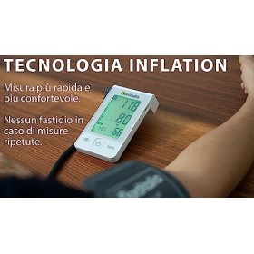 NORDITALIA, Compteur de pression avec technologie dinflation - Déductible fiscalement - Tensiomètre pour pression artérielle