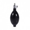 Ampoule De Tension Artérielle De Rechange Noir Inflation Manuelle Tensiomètre en Latex Ampoule Pression Artérielle avec Valve