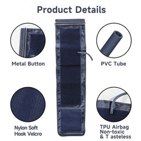 LUKELI Brassard de poignet pour tensiomètre automatique et machine numérique pour adultes et personnes âgées 22-48 cm 