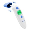 Berrcom Thermomètre Frontal Adulte, Thermomètre Médicale Bébé, Thermomètre Infrarouge sans Contact pour Enfants avec Avertiss