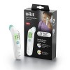 Braun Thermomètre sans contact + contact avec Age Precision PositionCheck, double technologie, hygiénique, rapide, cliniquem