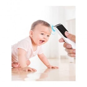 Thermomètre Frontal Infrarouge médicale Thermomètre sans Contact pour Adulte Enfant bébé, Affichage LCD
