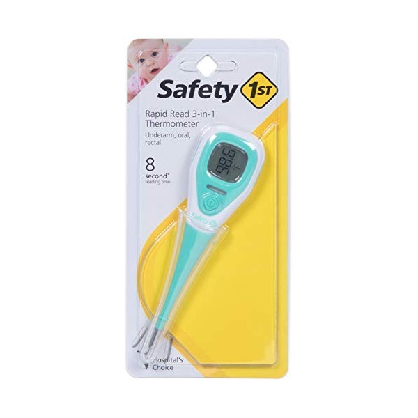 Safety 1St Rapid Read Thermomètre 3 en 1 Turquoise Taille unique