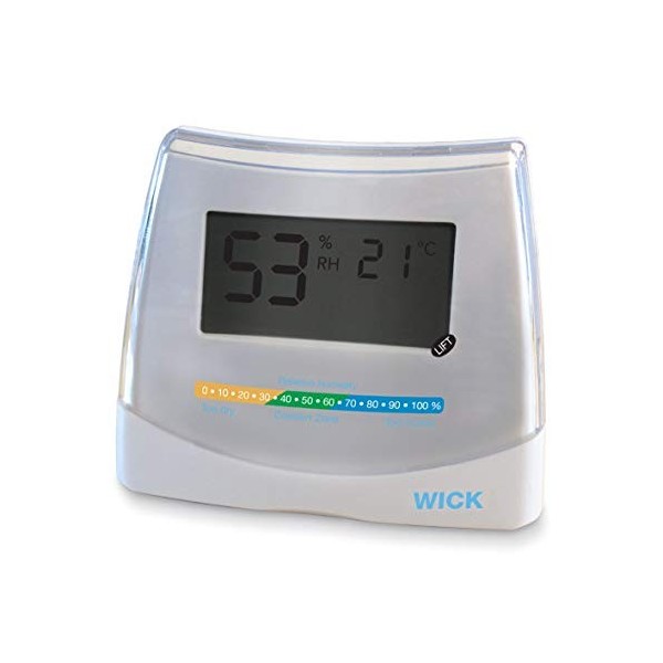 WICK Hygromètre 2 en 1 et thermomètre W70