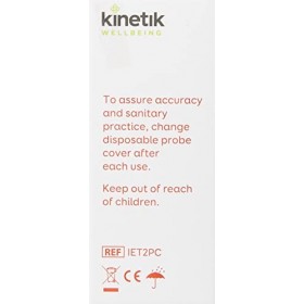 Kinetik Santé intérieur thermomètre doreille couvre Sonde jetables