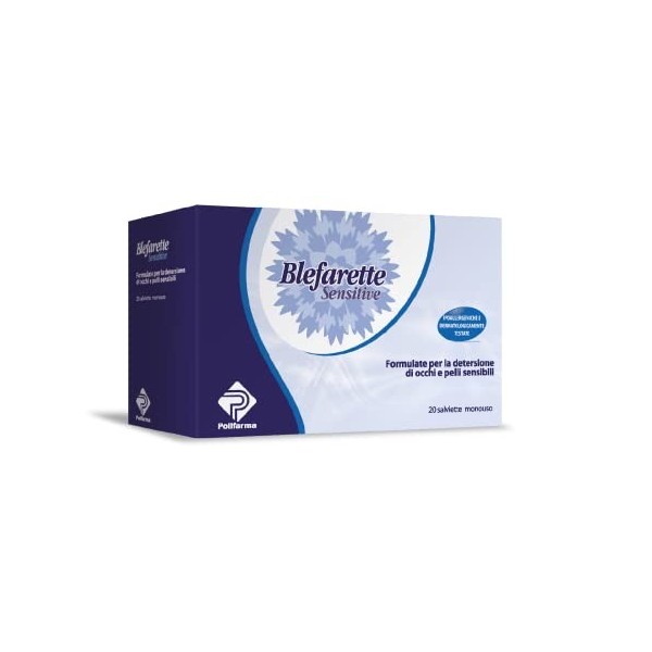 blefarette Lingettes pour le nettoyage de la zone périoculaire – Lot de 20 x 100 gr