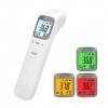 Accu-Answer Thermomètre frontal pour adultes et enfants, thermomètre médical sans contact, certifié CE et FDA